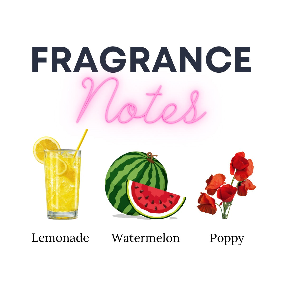 Watermelon Lemonade Wax Melts - Fruity Summer Citrus Scent